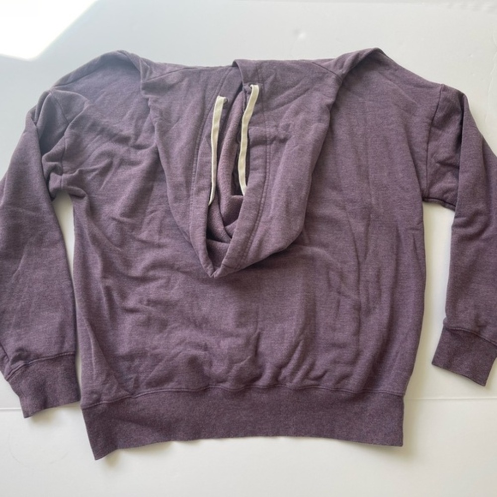 Buffalo David Bitton Womens Hoodie Soft Purple Sz S Pull Over With Front Pocket